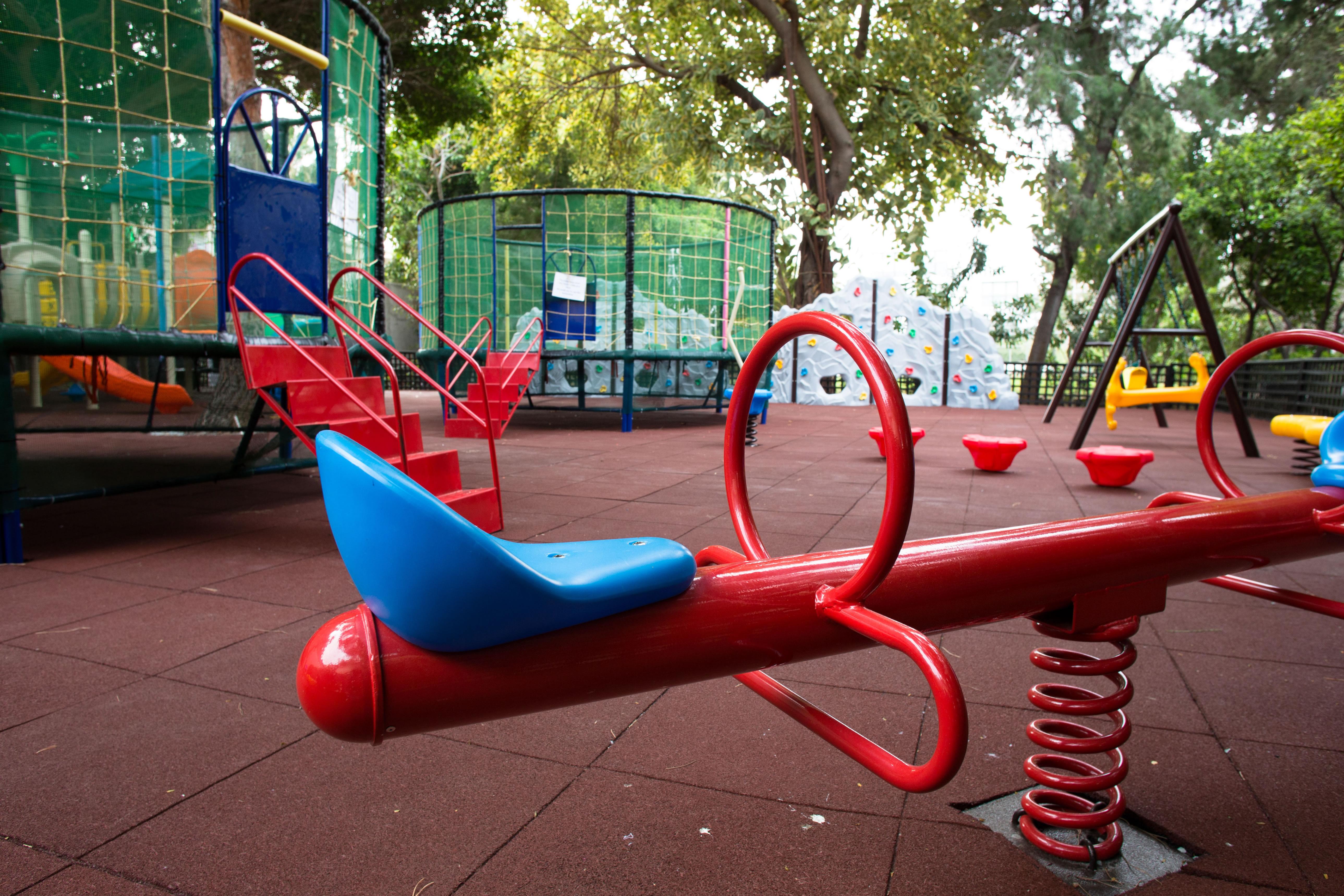 Almyra Hotel Pafos Exterior foto Playground in Madrid, Spain